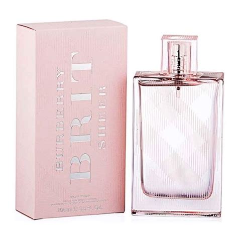 Burberry Brit sheer floral perfume